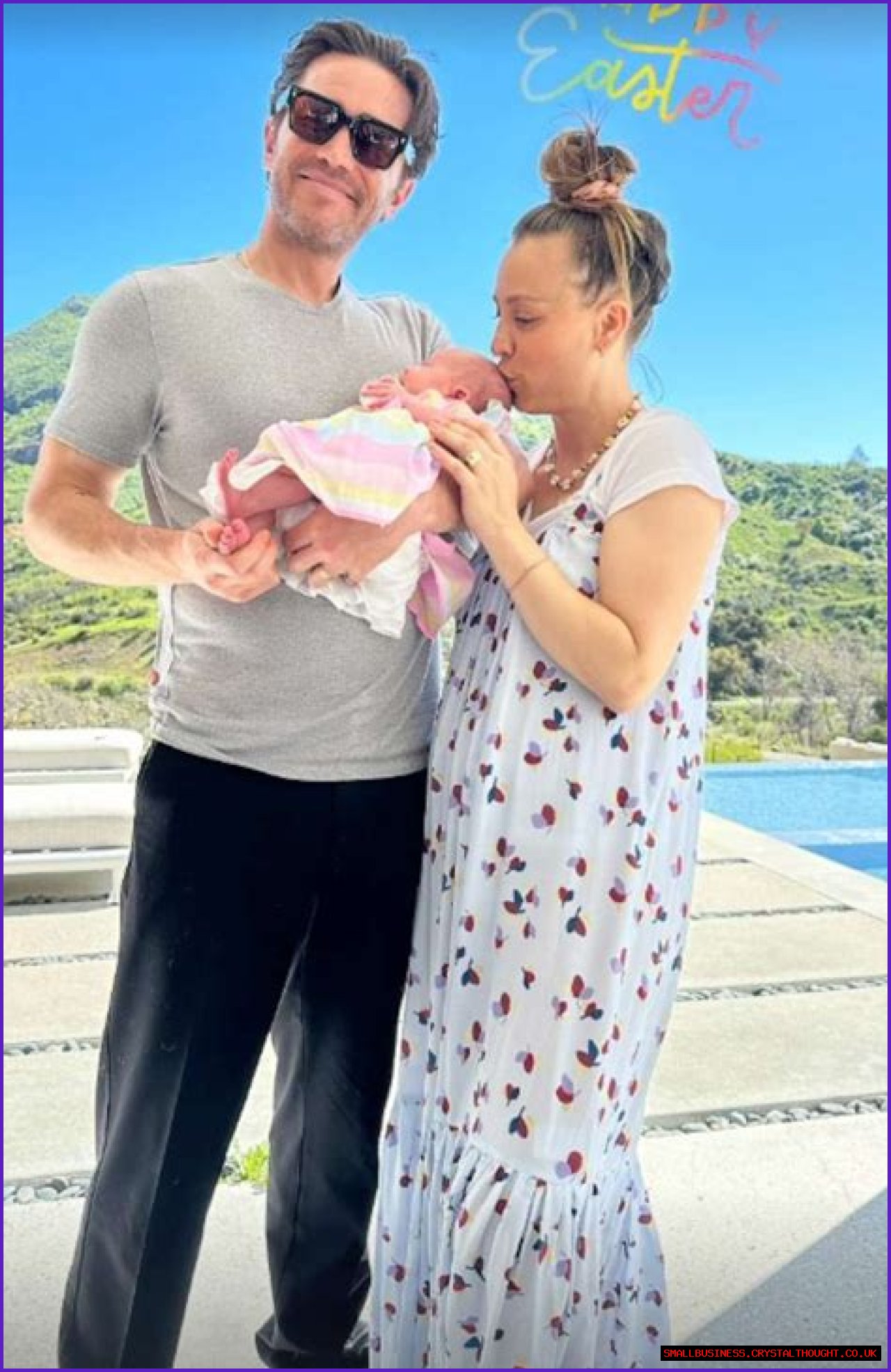 Why do people think Kaley Cuoco is William Shatner's daughter?